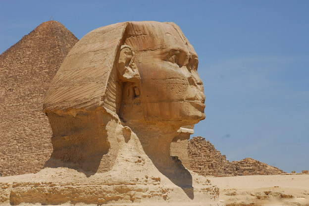 Egipto: Esfinge 埃及 狮身人面像