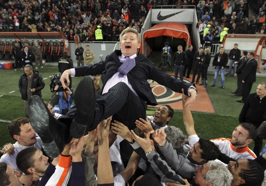 Rinat Akhmetov, jefe de FC Shakhtar Donetsk