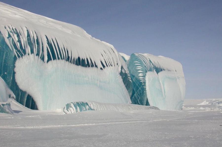 &apos;tsunami congelado&apos; en la Antártica 1