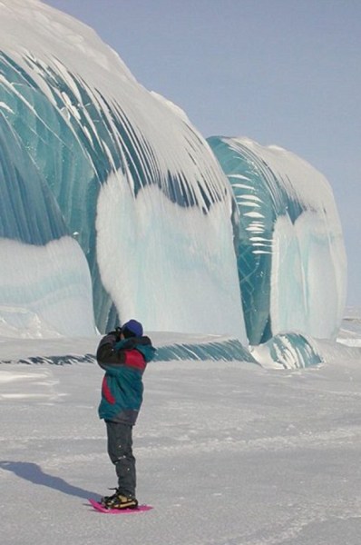 &apos;tsunami congelado&apos; en la Antártica 5