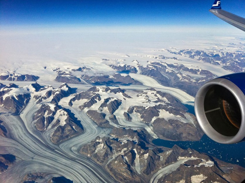 Los paisajes impresionantes mirados desde avión