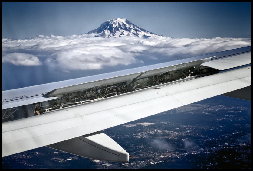 Los paisajes impresionantes mirados desde avión