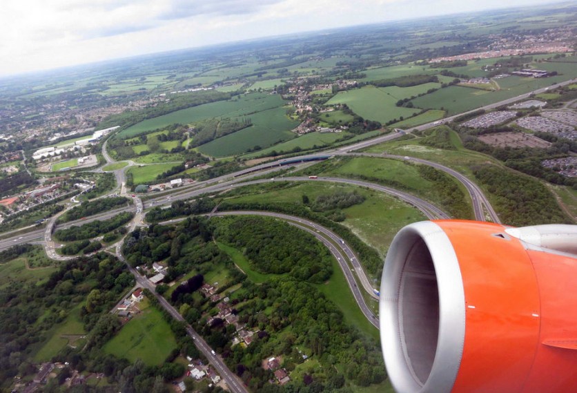 Los paisajes impresionantes mirados desde avión