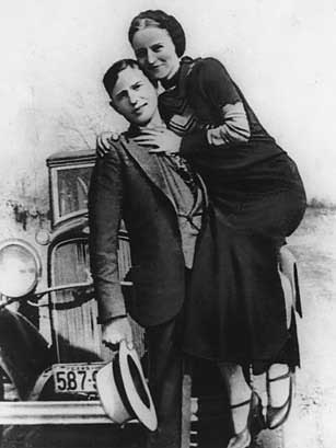 Bonnie Parker y Clyde Barrow
