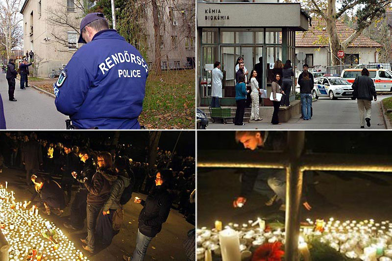 Muere un estudiante tras un tiroteo en una universidad de Hungría