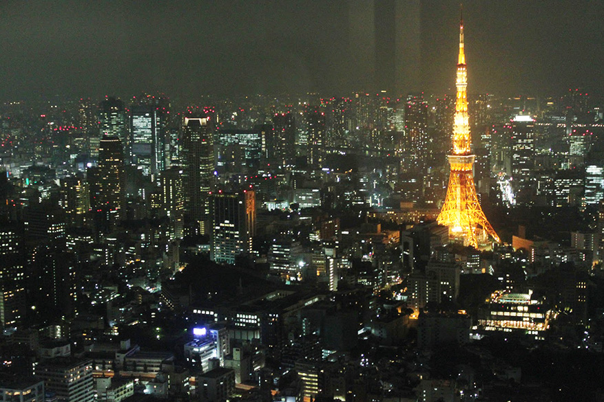 Brillantes paisajes nocturnos de Japón 6