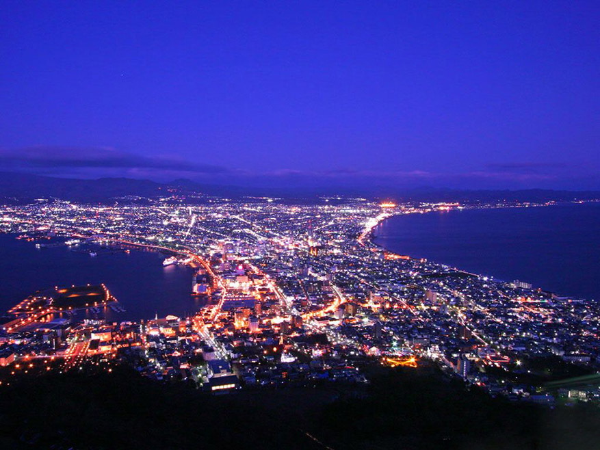 Brillantes paisajes nocturnos de Japón1