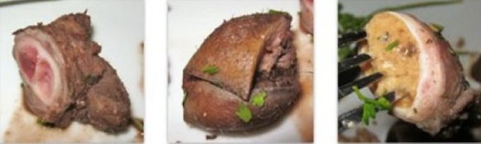 No.3 Mao Sugiyama cocina su pene, testículos y escroto para sus clientes