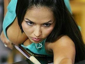 Chicas sexy de raza mixta en deportes