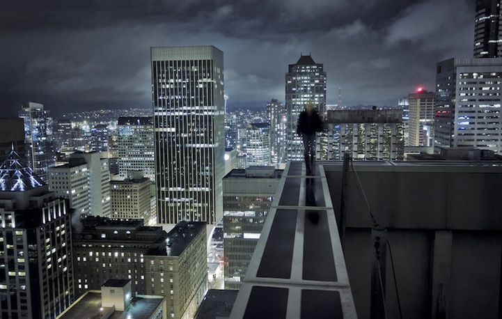 Las espléndidas vistas nocturnas desde el borde de la ciudad 3