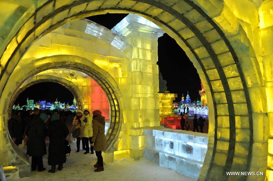 Arranca el Festival Internacional de Hielo y Nieve en Harbin de China 3