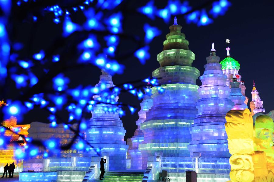 Arranca el Festival Internacional de Hielo y Nieve en Harbin de China 11