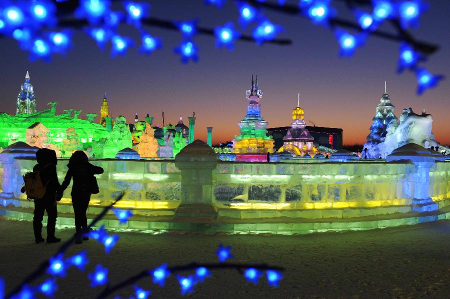 Arranca el Festival Internacional de Hielo y Nieve en Harbin de China 12