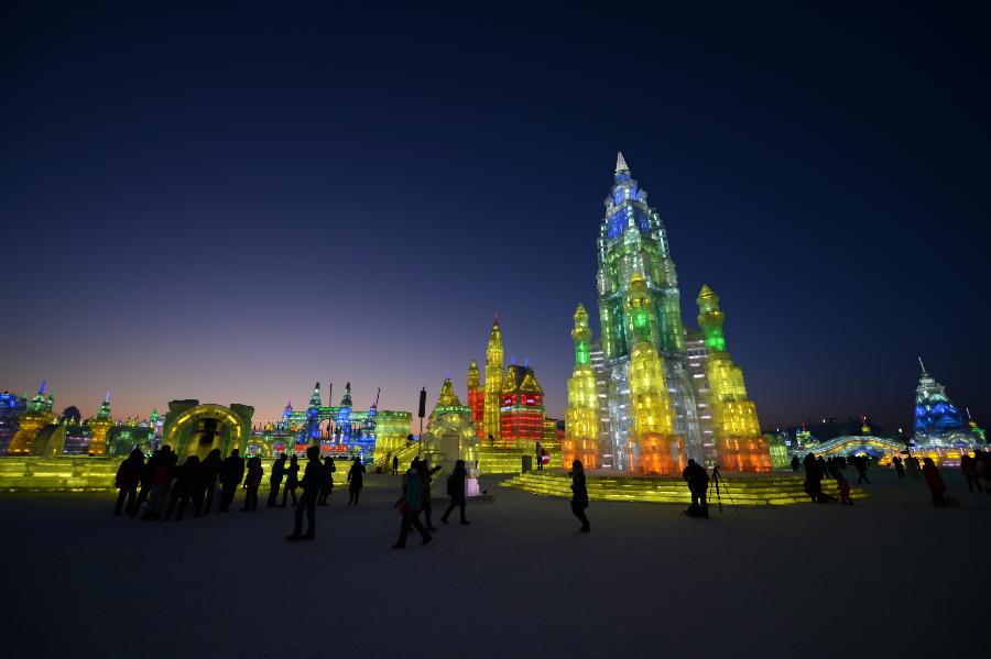 Arranca el Festival Internacional de Hielo y Nieve en Harbin de China 33