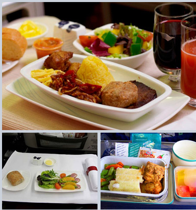 comida, menú, aerolínea, avión, viaje, turismo, gastronomía, dieta,