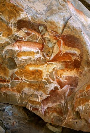 El maravilloso arte rupestre en África 5