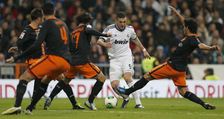 Copa del Rey: El Real Madrid cobra ventaja en el cruce ante un Valencia superior 24