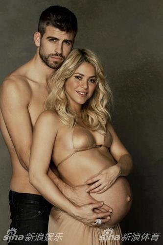 Shakira y Piqué lucen embarazo para un 'baby shower' solidario 3