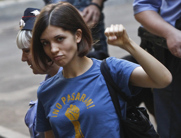 Nadezhda Tolokonnikova, miembra de Pussy Riot