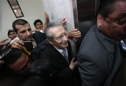 Ríos Montt a juicio por genocidio y crímenes contra la humanidad