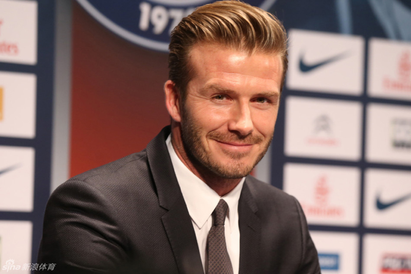 David Beckham,nuevo jugador del París Saint-Germain 4