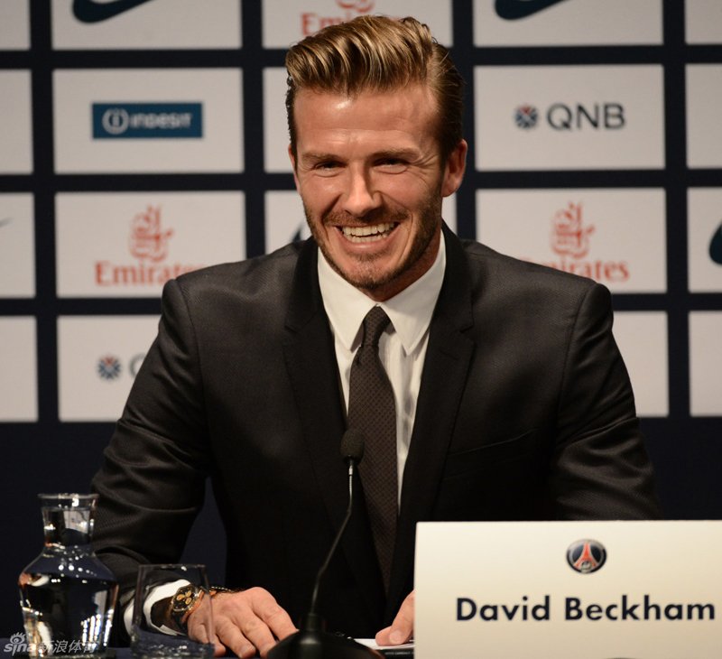 David Beckham,nuevo jugador del París Saint-Germain 7