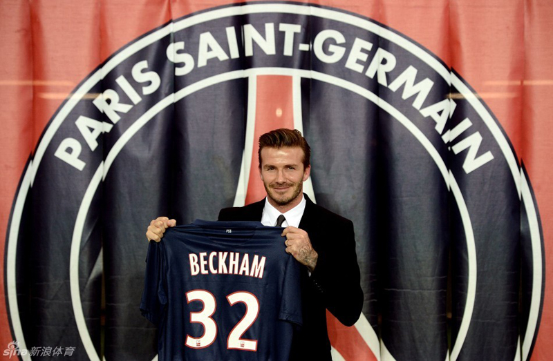 David Beckham,nuevo jugador del París Saint-Germain 9