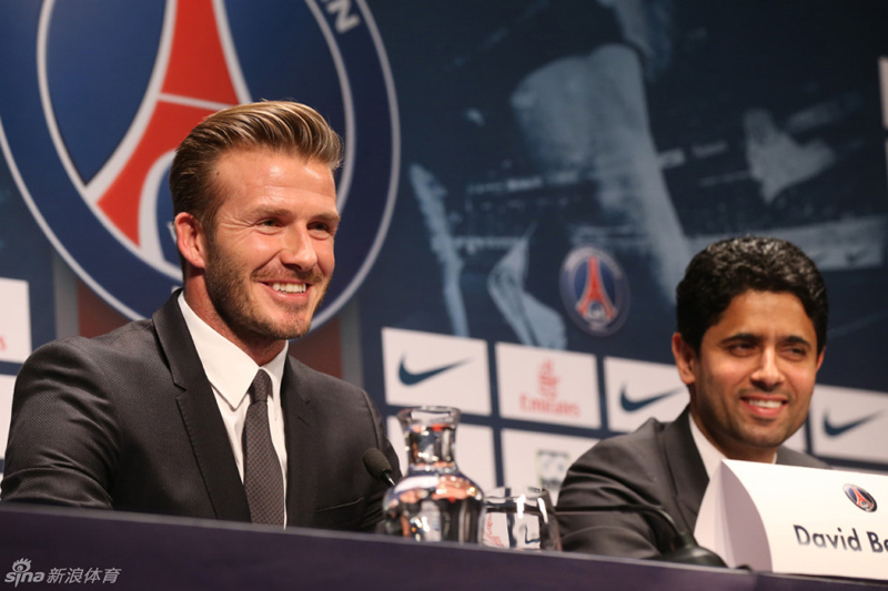 David Beckham,nuevo jugador del París Saint-Germain 12