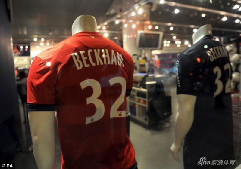 David Beckham,nuevo jugador del París Saint-Germain 13