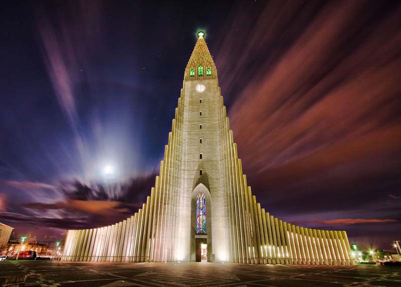 Maravillosos paisajes nocturnos en el mundo 3