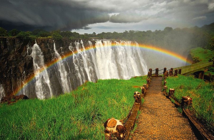 Las cataratas y arco iris más bellos del mundo