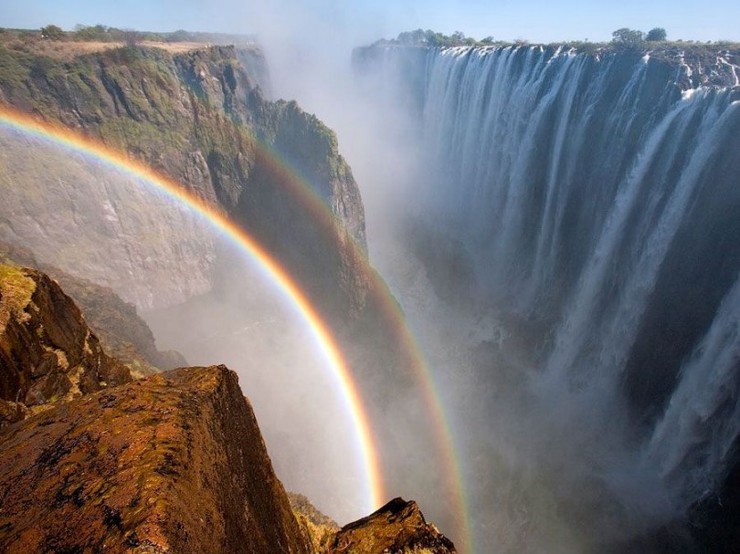 Las cataratas y arco iris más bellos del mundo