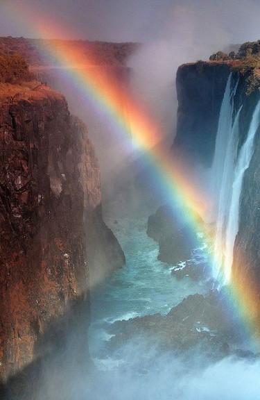 Las cataratas y arco iris más bellos del mundo