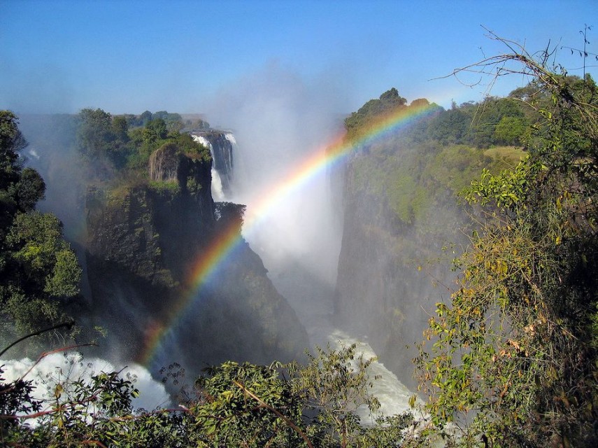 Las cataratas y arco iris más bellos del mundo