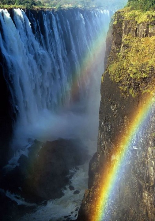 Las cataratas y arco iris más bellos del mundo