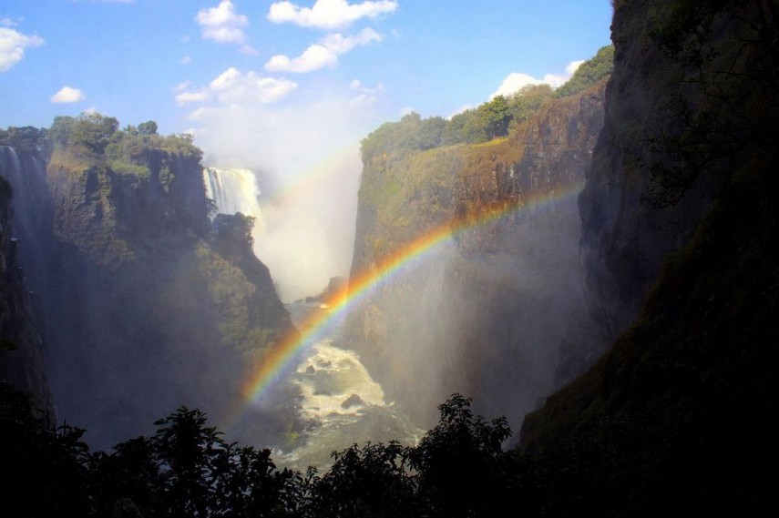 Las cataratas y arco iris más bellos del mundo