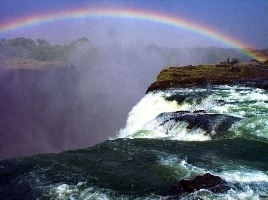 Las cataratas y arco iris más bellos del mundo