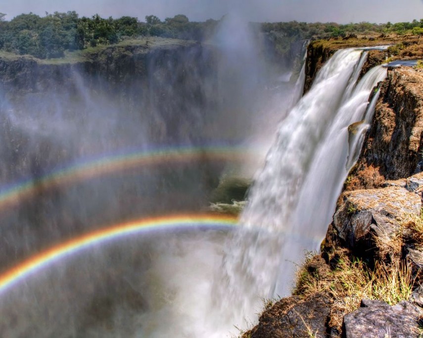 Las cataratas y arco iris más bellos del mundo