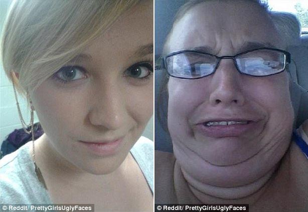 Las chicas guapas se fingen feas en internet