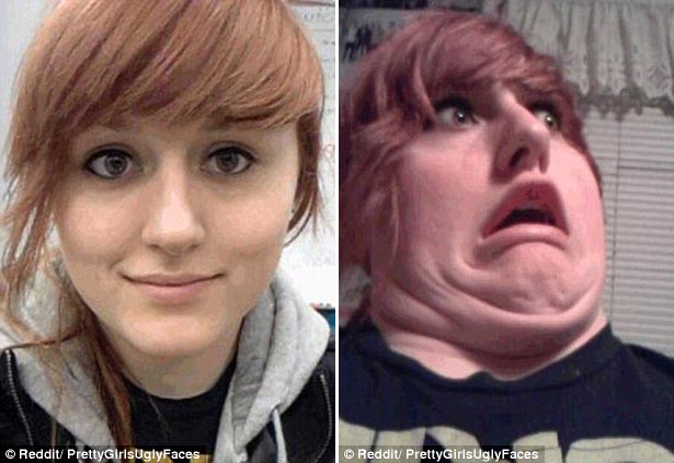 Las chicas guapas se fingen feas en internet