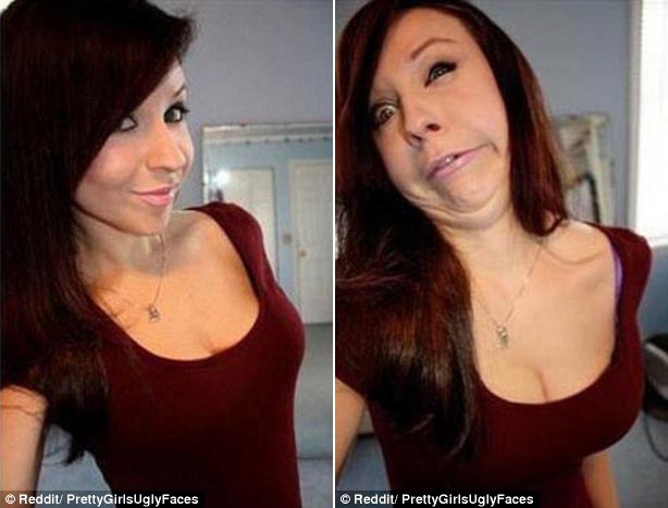 Las chicas guapas se fingen feas en internet