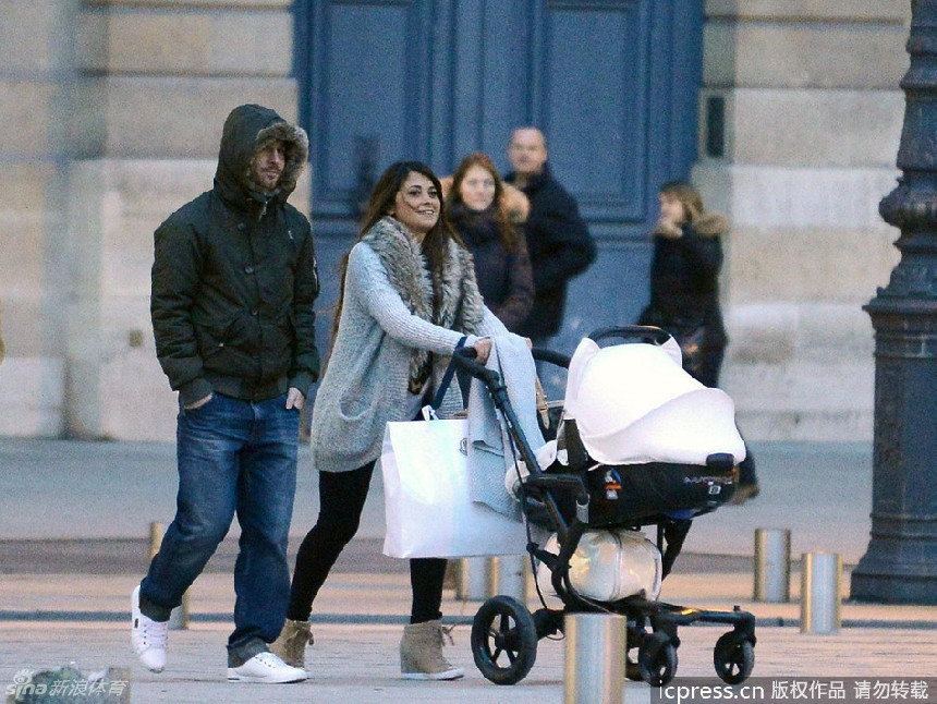 La escapada en familia de Leo Messi a París