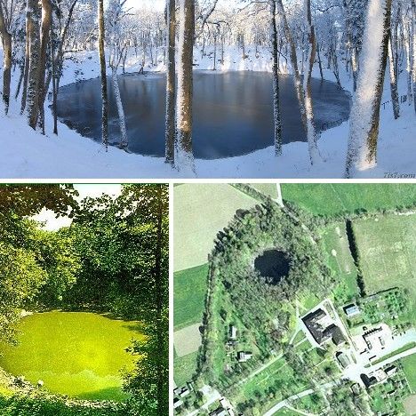 Cráter del meteorito Kaali, Estonia