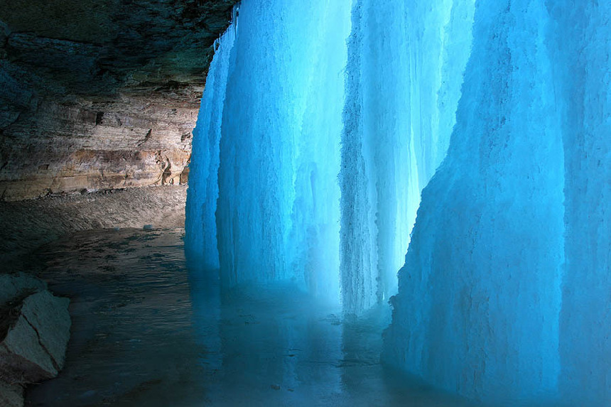 Las cataratas de hielo más espectaculares