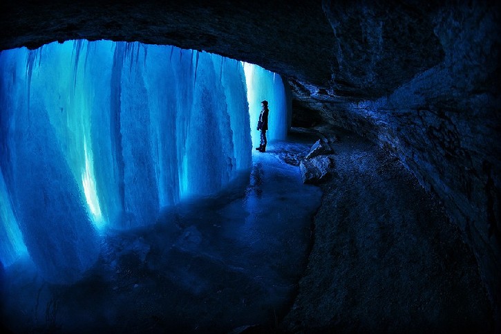 Las cataratas de hielo más espectaculares