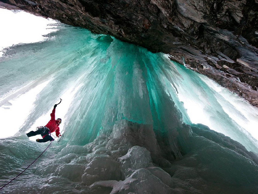 Las cataratas de hielo más espectaculares