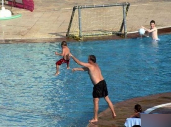 Papás con talento y bebés graciosos 14