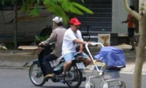 Papás con talento y bebés graciosos 35