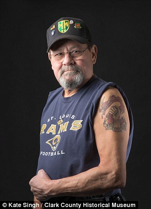 Tatuajes en los soldados desmovilizados estadounidenses conmemoran la guerra