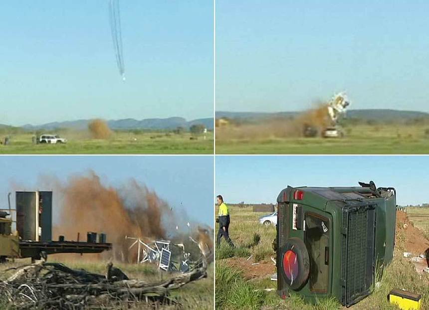 El experimento de globo causó la explosión